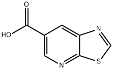 THIAZOLO[5,4-B]PYRIDINE-6-CARBOXYLIC ACID 구조식 이미지