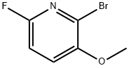 2-bromo-6-fluoro-3-methoxypyridine 구조식 이미지