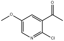 1-(2-Chloro-5-methoxy-pyridin-3-yl)-ethanone Structure