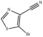 5-Bromothiazole-4-carbonitrile 구조식 이미지