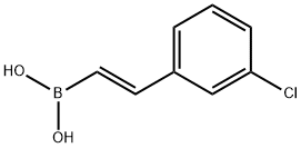 (3-Chlorostyryl)boronic acid Structure