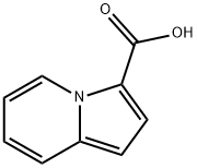 3-indolizinecarboxylic acid 구조식 이미지
