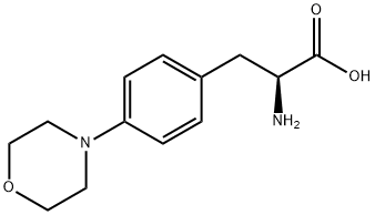 4-(4-Morpholinyl)-DL-phenylalanine Structure
