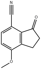 7-methoxy-3-oxo-2,3-dihydro-1H-indene-4-carbonitrile 구조식 이미지