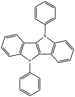 5,10-DIPHENYL-5,10-DIHYDROINDOLO[3,2-B]INDOLE Structure