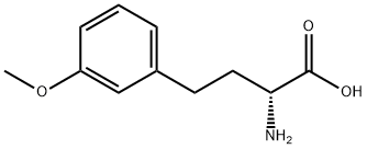 (R)-a-Amino-3-methoxybenzenebutanoic acid 구조식 이미지