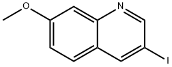 3-Iodo-7-methoxyquinoline 구조식 이미지