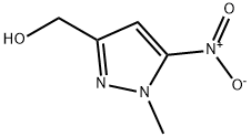 (1-methyl-5-nitro-1H-pyrazol-3-yl)methanol Structure