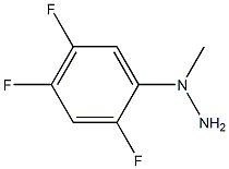 (2,4,5-trifluorophenyl)methylhydrazine Structure