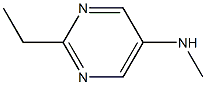 2-Ethyl-N-methylpyrimidin-5-amine Structure