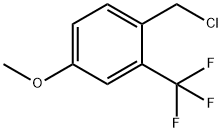 1-(chloromethyl)-4-methoxy-2-(trifluoromethyl)benzene Structure