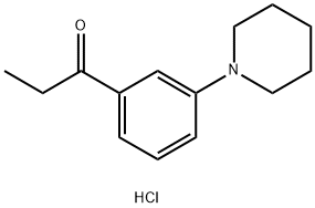 1-(3-(piperidin-1-yl)phenyl)propan-1-one Structure