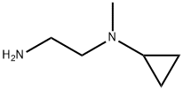 N-(2-aminoethyl)-N-methylcyclopropanamine 구조식 이미지