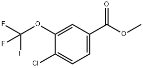 Methyl 4-chloro-3-(trifluoromethoxy)benzoate Structure