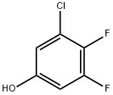 3-CHLORO-4,5-DIFLOROPHENOL Structure