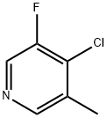 4-Chloro-3-fluoro-5-methylpyridine HCL Structure
