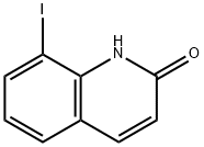 8-iodoquinolin-2-ol 구조식 이미지