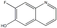 7-Fluoroquinolin-6-ol Structure