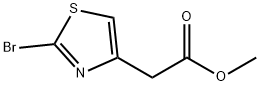 METHYL 2-(2-BROMOTHIAZOL-4-YL)ACETATE Structure