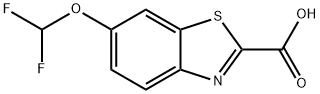 6-(difluoromethoxy)-1,3-benzothiazole-2-carboxylic acid Structure