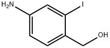 (4-Amino-2-iodo-phenyl)-methanol 구조식 이미지