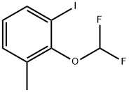 2-(difluoromethoxy)-1-iodo-3-methylbenzene Structure