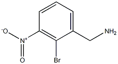 (2-Bromo-3-nitrophenyl)methanamine Structure