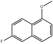 2-FLUORO-5-METHOXYNAPHTHALENE Structure