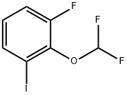 2-(difluoromethoxy)-1-fluoro-3-iodobenzene Structure