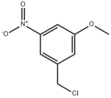 1-(Chloromethyl)-3-methoxy-5-nitrobenzene 구조식 이미지