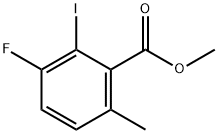 METHYL 3-FLUORO-2-IODO-6-METHYLBENZOATE 구조식 이미지