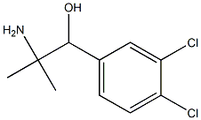 2-amino-1-(3,4-dichlorophenyl)-2-methylpropan-1-ol Structure