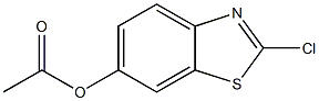 2-Chlorobenzo[d]thiazol-6-yl acetate Structure