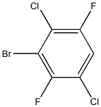 3-bromo-1,4-dichloro-2,5-difluorobenzene Structure