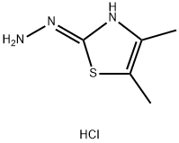 (4,5-dimethyl-1,3-thiazol-2-yl)hydrazine:trihydrochloride Structure