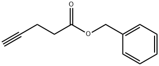 4-Pentynoic acid, phenylmethyl ester 구조식 이미지