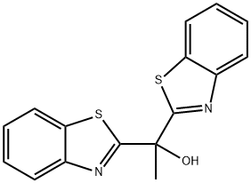 1,1-BIS(BENZO[D]THIAZOL-2-YL)ETHANOL Structure