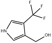 1H-Pyrrole-3-methanol, 4-(trifluoromethyl)- Structure