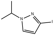 3-Iodo-1-isopropyl-1H-pyrazole 구조식 이미지