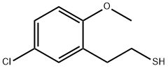 2-(3-Chloro-6-methoxyphenyl)ethanethiol 구조식 이미지