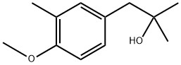 1-(4-methoxy-3-methylphenyl)-2-methylpropan-2-ol 구조식 이미지
