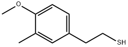 2-(4-methoxy-3-methylphenyl)ethane-1-thiol 구조식 이미지