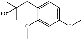 1-(2,4-DIMETHOXYPHENYL)-2-METHYLPROPAN-2-OL 구조식 이미지