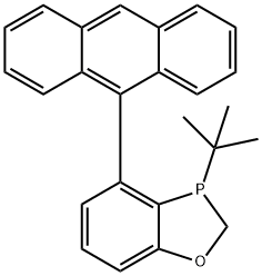 4-(anthracen-9-yl)-3-(tertbutyl)-2,3-dihydrobenzo[d]
[1,3]oxaphosphole Structure