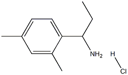 [1-(2,4-DIMETHYLPHENYL)PROPYL]AMINE HYDROCHLORIDE Structure