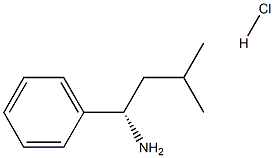 (S)-3-METHYL-1-PHENYLBUTAN-1-AMINE-HCL Structure