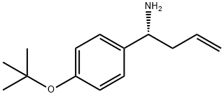(1R)-1-[4-(TERT-BUTOXY)PHENYL]BUT-3-ENYLAMINE Structure
