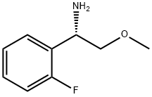 (1S)-1-(2-FLUOROPHENYL)-2-METHOXYETHAN-1-AMINE Structure