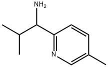 2-methyl-1-(5-methylpyridin-2-yl)propan-1-amine Structure