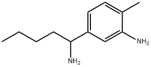 5-(1-AMINOPENTYL)-2-METHYLANILINE Structure